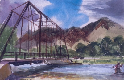 Old iron bridge pool Old iron bridge pool