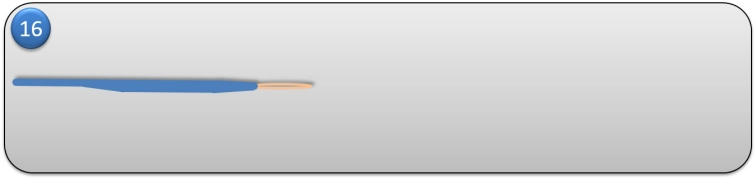 Step 16 - You now have a really nice loop on your fly line ;-) It works even better if you reduce the thickness by removing some of the coating on the fly line, at the point where it is merged, before step 1. Step 16 - You now have a really nice loop on your fly line ;-) It works even better if you reduce the thickness by removing some of the coating on the fly line, at the point where it is merged, before step 1.