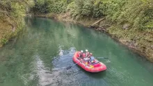 Video thumb for Raft Fishing Epic New Zealand River