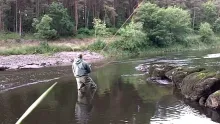 Video thumb for Salmon Fishing Ireland June 2013