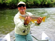 User submitted picture: Marrones Of Aluminé river