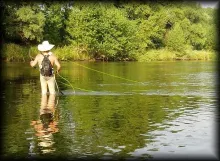 User submitted picture: Flyfishing in Slovakia