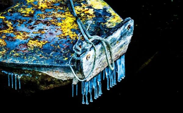 User submitted picture: Icicle the boat