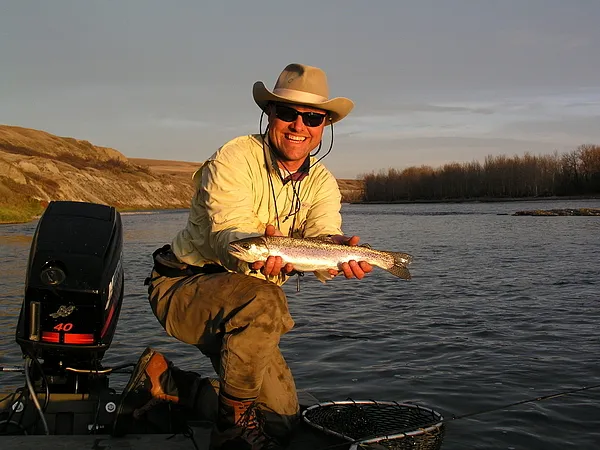 User submitted picture: Rainbow Trout fooled by a...
